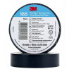 3M 80456N - Ruban électrique vinyle 3M Temflex 165 Noir 15 mm x 10 ml 