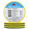 3M 80457N - Ruban électrique vinyle 3M™ Temflex™ 165, Jaune/Vert, 15 mm x 10 m 