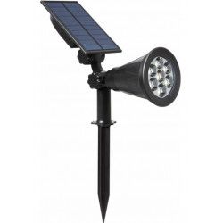 Spot sur piquet solaire Spiky 4W 3000K noir ARLUX 500532