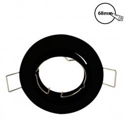 ARLUX 950007 - Spot orientable rond Noir IP20 diamètre 83mm