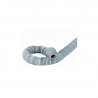 ATLANTIC 423034 - Conduit souple PVC, Pour ventilation, Ø80mm, Long 6M 