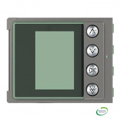 BTICINO 352505 - Façade Sfera Robur pour module électronique