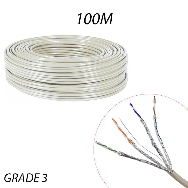 Câbles Grade 3 RJ45 : réseau multimédia haute performance
