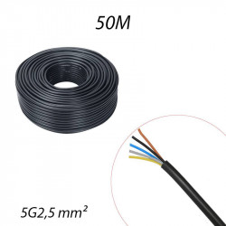 Câble U1000 R2V 5G2,5² Couronne de 50m
