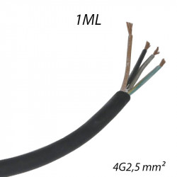 Câble souple HO7 RN-F 4G2,5² Coupe au mètre