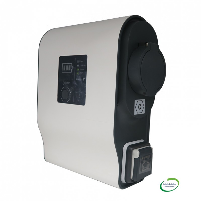 LEGRAND 058004 - Borne VE mono Green'up Premium avec protection 7,4