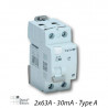 Digital Electric 03424 - Inter. Différentiel 2x63A/30mA Type A 