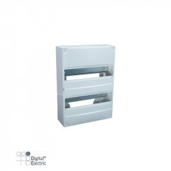 Digital Electric 07812 - Coffret 2 rangées 13 modules