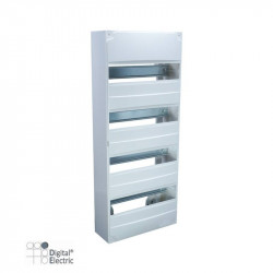 Digital Electric 07814 - Coffret 4 rangées 13 modules