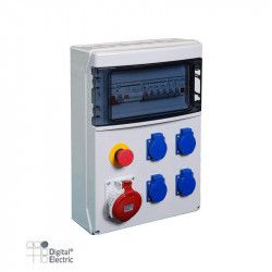 Coffret de chantier Tetra 32A + AU - Digital Electric 31124