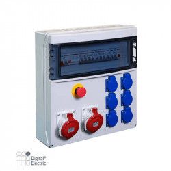 Coffret de chantier 16/32A + AU - Digital Electric 31354