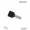 DIGITAL ELECTRIC 41061 - Embout de câblage isolé double 1,5mm² (100pcs) 