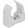 Eurohm 43402-25P - Lyres (clips) pour Tube 20mm 25pcs