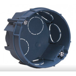 Boite d'encastrement maçonnerie ronde 1 poste P.40mm - EUROHM 52103