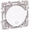 Bouton poussoir carillon Square blanc