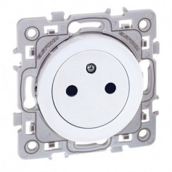 Prise de courant Square blanc 16A affleurante - EUROHM 60239