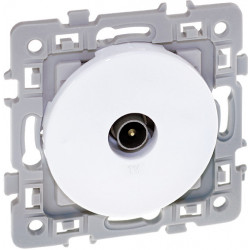 Prise TV TNT Square blanc - EUROHM 60264