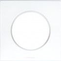 Plaque simple Square blanc - EUROHM 60295