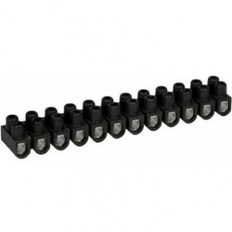 Barrette de connexion Domino à vis en laiton 10mm²