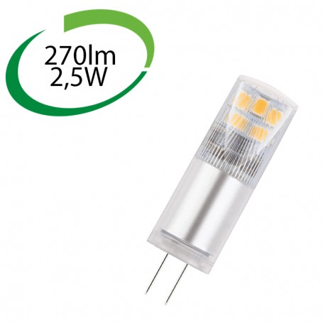 SPECTRUM WOJ14430 - Ampoule LED, G4, 2,5W, 12V, 3000K, 270lm
