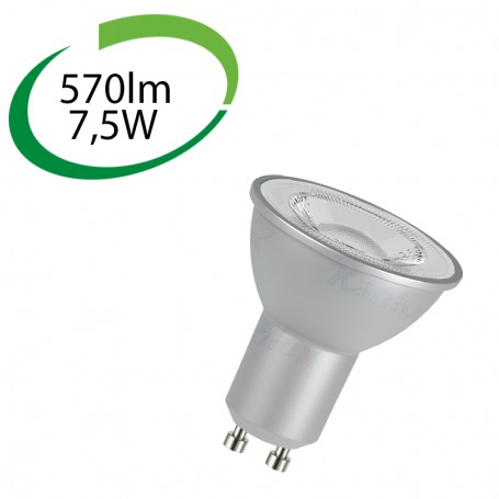 KANLUX 29813 (F) Ampoule, IQ-LED, GU10, LED, 7,5W, 4000k, 570lm, Dimmable