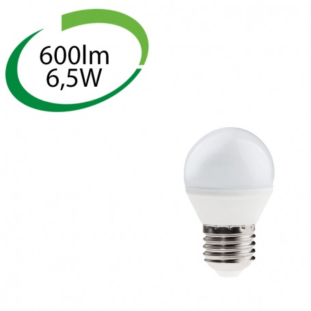 KANLUX 23420 (F) Ampoule boule LED, E27, 6,5W, 3000k, 600lm