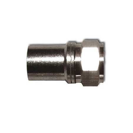 Fiche F à sertir en laiton, câble coaxial 6,8 mm, joint d’étanchéité