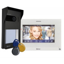 EVICOM GS5110/ART7H - Kit vidéo  SOUL 1BP avec moniteur ART7,  5 badges