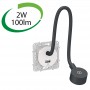 SCHNEIDER S520002 - Liseuse, avec prise USB-A, 2,1A, blanc, Odace