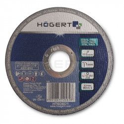 Disques à tronçonner pour métal diam. 125mm HOGERT HT6D602