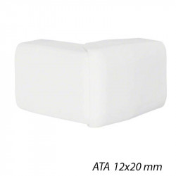 Angle Extérieur moulure ATA 12x20mm - HAGER ATA122039016