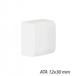 Embout moulure ATA 12x30mm - HAGER ATA123069016