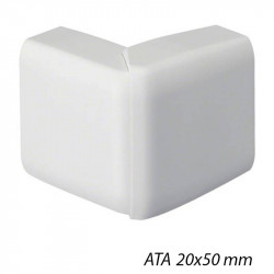 Angle Exterieur moulure ATA 20x50mm - HAGER ATA205039016