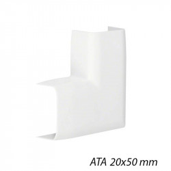 Angle Plat moulure ATA 20x50mm - HAGER ATA205059016