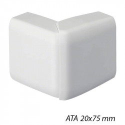 Angle Exterieur moulure ATA 20x75mm - HAGER ATA207539016
