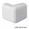 HAGER ATA207539016 - Angle extérieur variable pour moulure ATA 20x75mm 