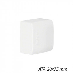 Embout moulure ATA 20x75mm - HAGER ATA207569016