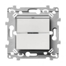 Poussoir porte-étiquette Essensya Pure - HAGER WE025