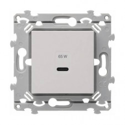 Chargeur USB-C 65W Essensya Pure - HAGER WE115