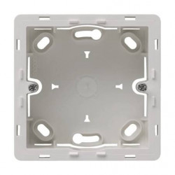 Boite 1 poste pour montage en saillie Essensya Pure - HAGER WE681