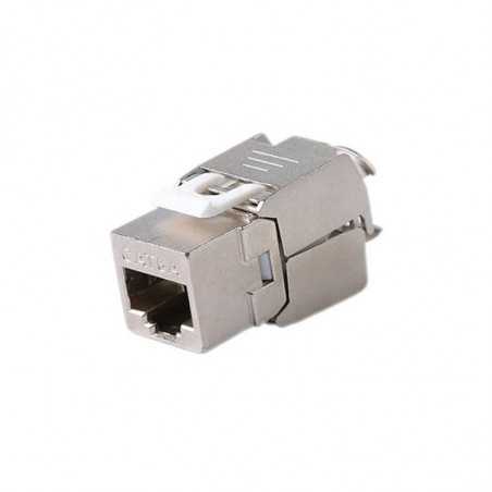 ID CABLES KJ6AS100 - Embase Noyau RJ45 Cat-6A S/FTP sans outil 