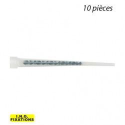 Embout mélangeur pour résine 10pcs - ING A040407