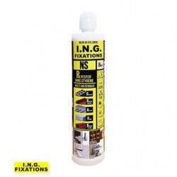 Résine scellement NS 2 canules Beige 300ml - ING A050050