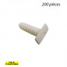 ING A269020 - Fixation pour moulures électriques en PVC (200PCS) 