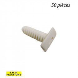 ING A269020-50 - Fixation pour moulures électriques en PVC  (50PCS)