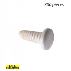 ING A269500 - Fixation pour goulottes électriques en PVC  (300PCS)