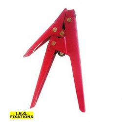 Pince collier rilsan électricien rouge - ING A280150