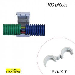 Manchon raccordement gaine ICT Ø16 100pcs - ING A320010