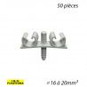 Fixation pour gaine ICTA double Fix-Ring Multi Electricité