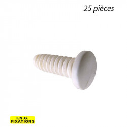ING A859040-25 - Fixation pour goulottes électriques en PVC (25PCS)